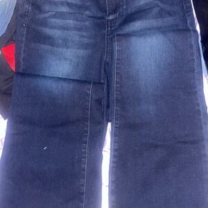 Women's Flare & Wide Leg Jeans - Dark Blue